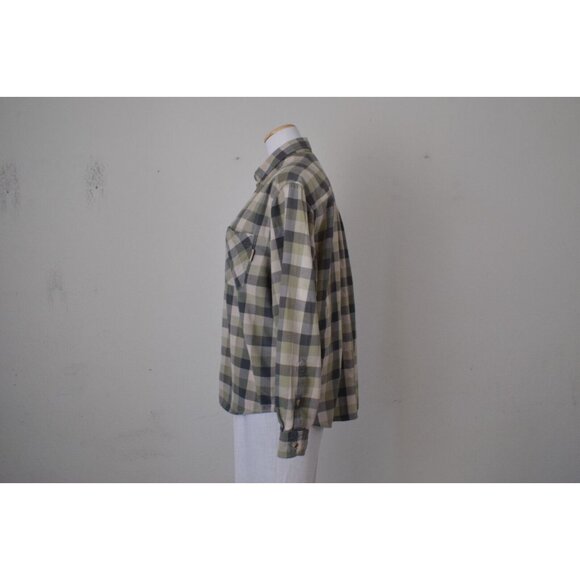 Worrrn Menswear Y2K All Cotton Woolrich shirt  size L‎ - Picture 2 of 12